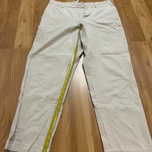 Uniqlo Corduroy Cream Pants Size Medium